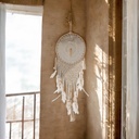 Dreamcatcher weiß D:40cm