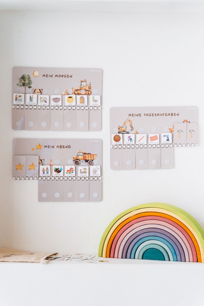 Routinekalender Starterset Baustelle