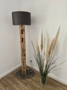 Stehlampe aus alten Holzbalken H: ca. 1,75m