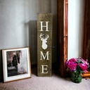 Holzschild "Home" 18 x 77 x 1,5cm