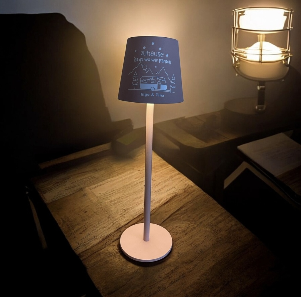 LED Tischlampe personalisiert