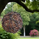 Weidenkugel D: 30cm beleuchtet