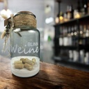 Korkenglas beschriftet 25cm