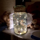 Korkenglas beschriftet 25cm