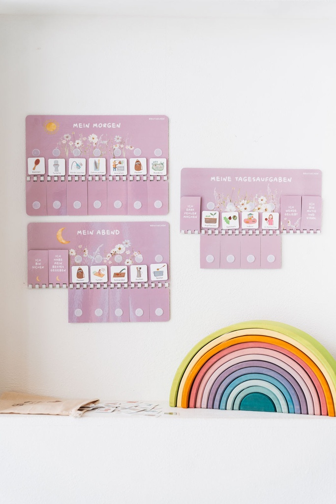 Routinekalender Starterset "Wildblumen"