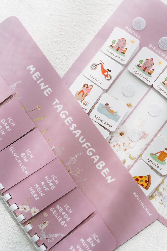 Routinekalender Starterset "Wildblumen"