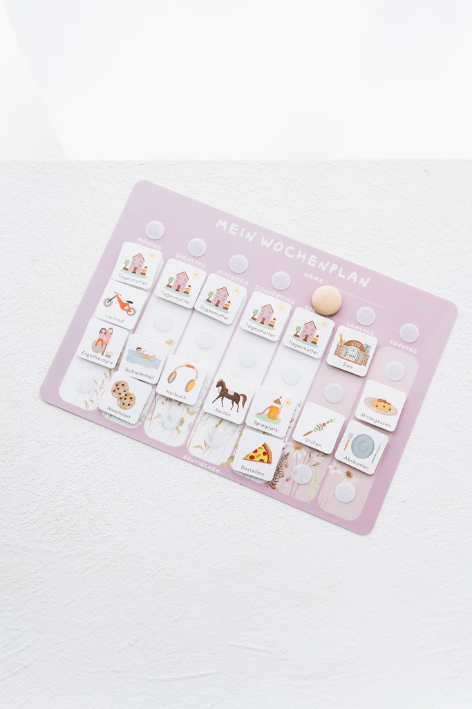 Routinekalender Starterset "Wildblumen"