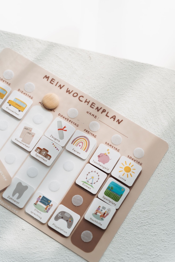 Routinekalender Starterset "Beige"