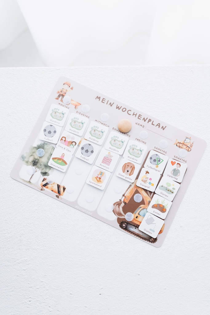 Routinekalender Starterset Baustelle