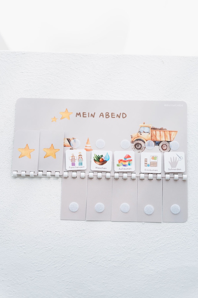 Routinekalender Starterset Baustelle