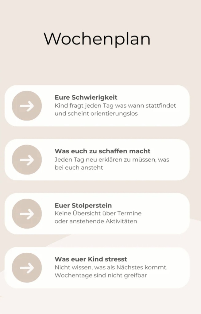 Routinekalender Starterset "Baustelle"