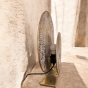 Tischlampe gold H: 39,5cm