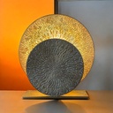 Tischlampe gold H: 39,5cm