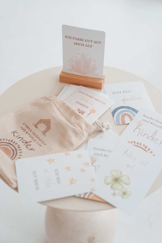 Affirmations- & Gefühlskarten für Kinder