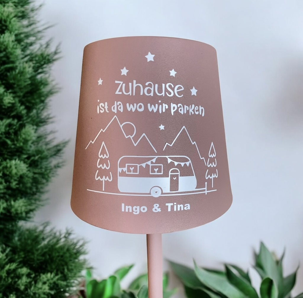 LED Tischlampe personalisiert