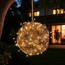 Weidenkugel D: 30cm beleuchtet