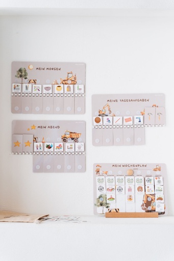 Routinekalender Starterset "Baustelle"