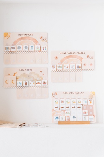 Routinekalender Starterset "Beige"