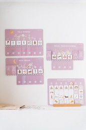 [A1068] Routinekalender Starterset "Wildblumen"