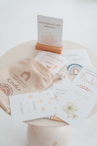 Affirmations- & Gefühlskarten für Kinder